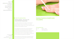 Desktop Screenshot of nagelstudio-vollberg.de